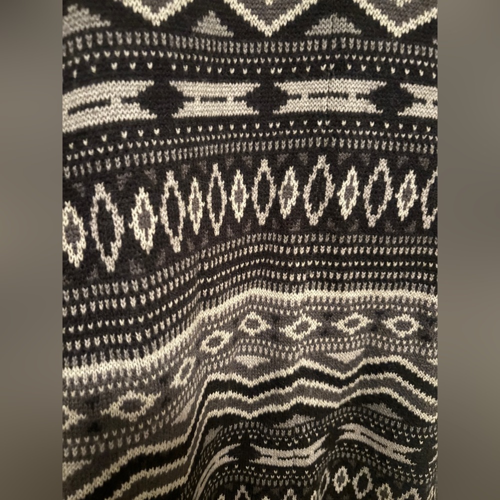 Haute Hippie 'Fairisle' Long Merino Cardigan - Picture 6 of 7